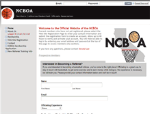 Tablet Screenshot of ncboa.org